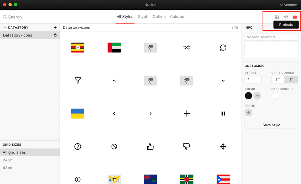 Nucleo datastory project screenshot